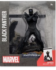 McFarlane BLACK PANTHER 1:10 Statue From Marvel Knights Comic # 4 NEW & Sealed