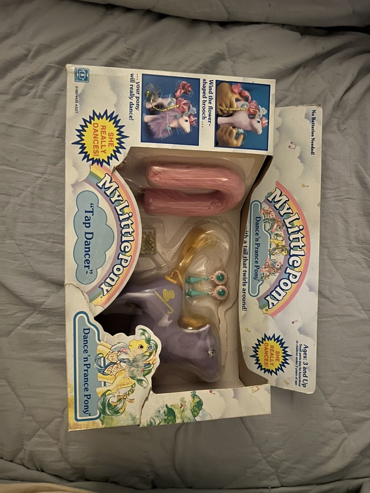 My Little Pony G1 MLP Dance n Prance Pony “TAP DANCER” Vintage 1988 NIB NRFB New