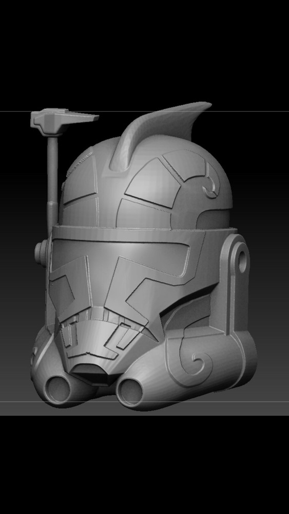 Star wars 303rd Arc phase 1-2 helmets custom head sculpt hasbro black series