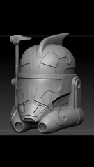 Star wars 303rd Arc phase 1-2 helmets custom head sculpt hasbro black series