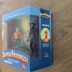 DC Direct Super Friends Aquaman and Black Manta Deluxe Action Figure Set NIB