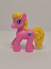 Lot Of Five 2 in. Plastic Pony (Not Authentic Ponies) Cake Toppers
