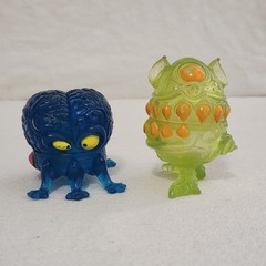 Kenner 1987 The Real Ghostbusters Mini Goopers – Stomach Stuff and Brain Matter