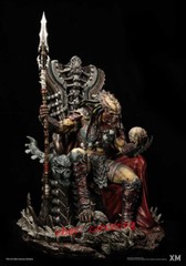 XM STUDIOS 1/3 Supreme Scale Predator King Throne H80cm Collectible Statue Model
