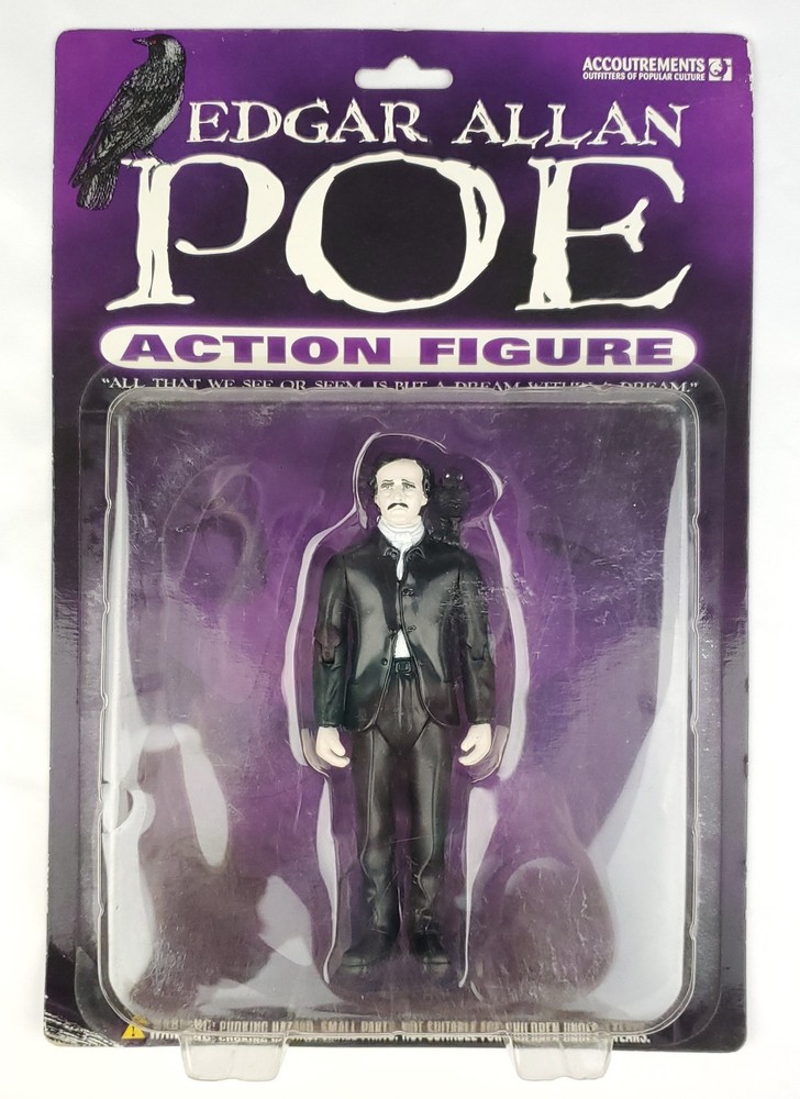 2004 Edgar Allan Poe Action Figure Accoutrements Raven * SEALED *