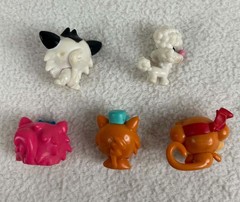 Moshi Monsters Moshlings Figures Lot of 20 Toy Figurines Katsuma Poppet