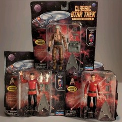 Star Trek II Wrath of Khan 40 Years Kirk Spock Khan 3 Figure Set Playmates 2022