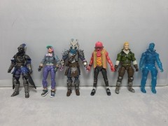 Fortnite 4-Inch Action Figure Lot Of 6 Authentic
