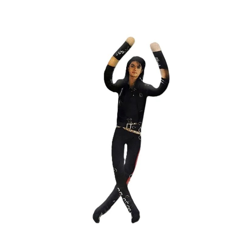 Anime Michael Jackson Cosplay Prop Doll Plush Stuffed Figure Dolls Room Decorati