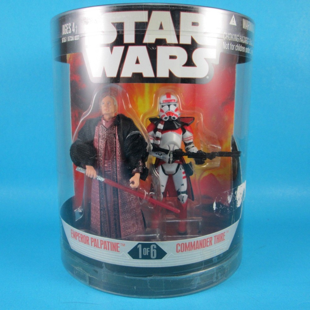Emperor Palpatine & Commander Thire Star Wars Order 66 Target Exclusive 1 Of 6