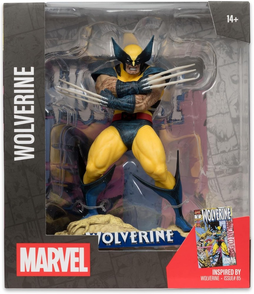 Marvel Collectible 7 Inch Statue 1/10 Scale Posed Scene – Wolverine #85