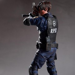 Biohazard Game Statue Valentine Leon Scott Kennedy PVC Action Figures