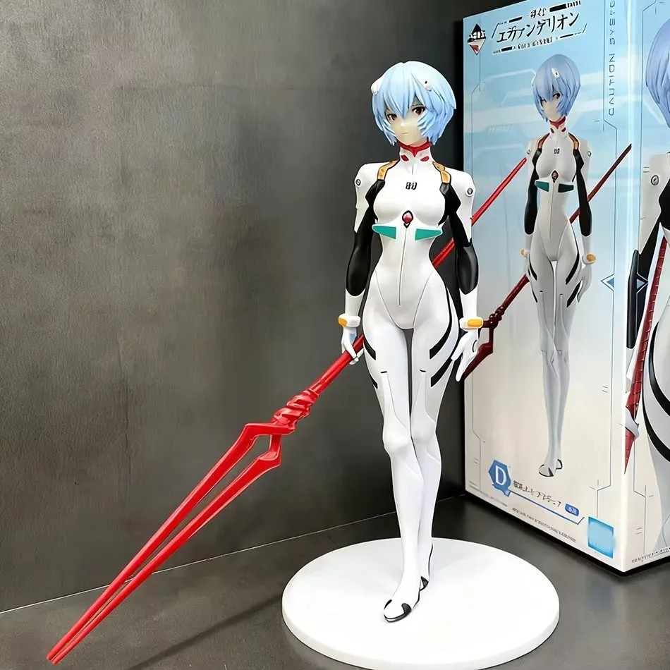 23cm New Evangelion Rei Figure Toys Doll Christmas Birthday Gift For Kids No Box