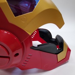 Marvel Iron Man Electronic Cosplay Helmet 2010 Hasbro Working Sound & Lights