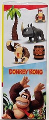 Donkey Kong 2.5″ Jungle Adventure Diorama Set Jakks Pacific | Rambi & Diddy Kong