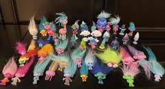 Hasbro DREAMWORKS Trolls Movie Band Collectible Dolls Assorted Lot Of 50