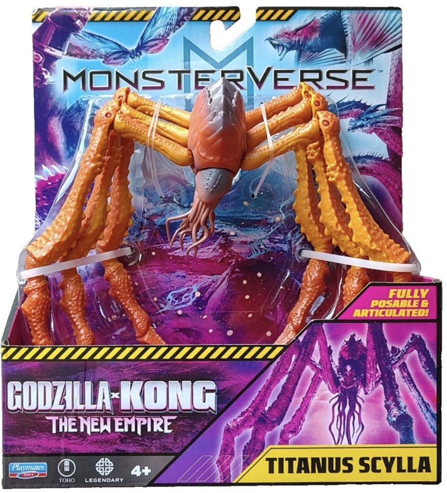 MonsterVerse Godzilla x Kong: The New Empire TITANUS SCYLLA 6″ Figure 2025