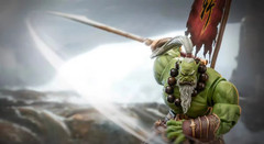 SHF World of Warcraft Guardian of The Horde Orc Warrior Guard 7″ Action Figure