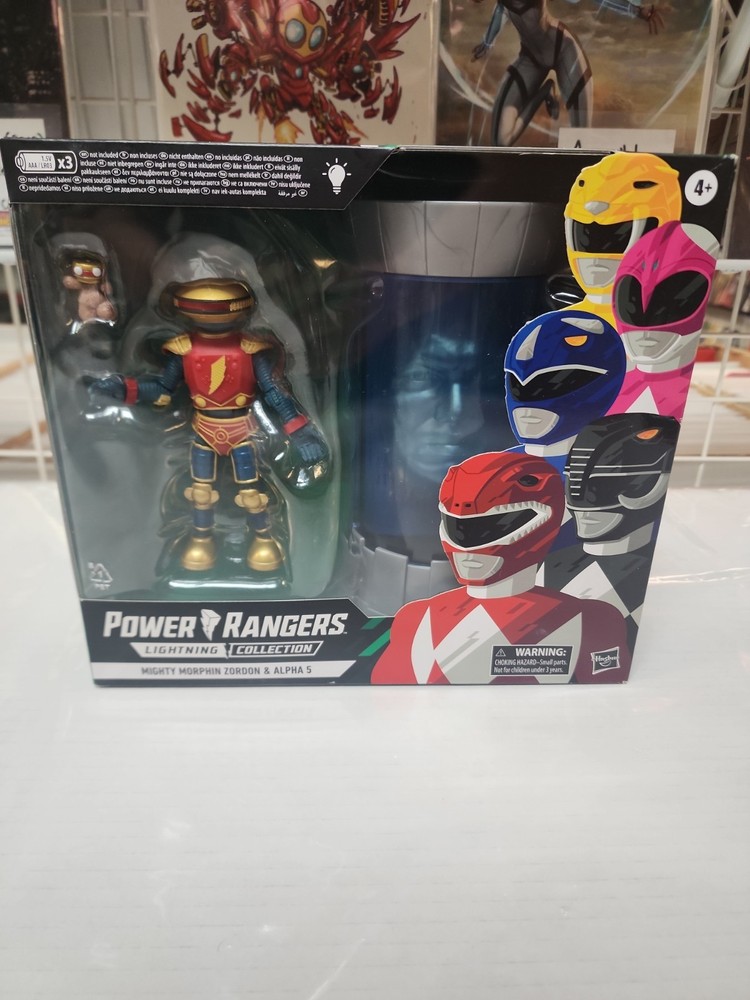 Power Rangers Lightning Collection Mighty Morphin Zordon and Alpha