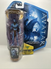 Tsu’Tey Warrior Jake Sully Figure James Cameron’s Avatar 2009 Mattel NIB 4 INCH