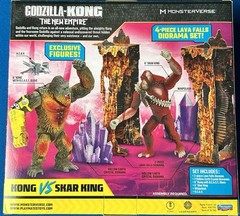 2024 Godzilla x Kong MonsterVerse Kong vs Skar King Figures Diorama EXCLUSIVE