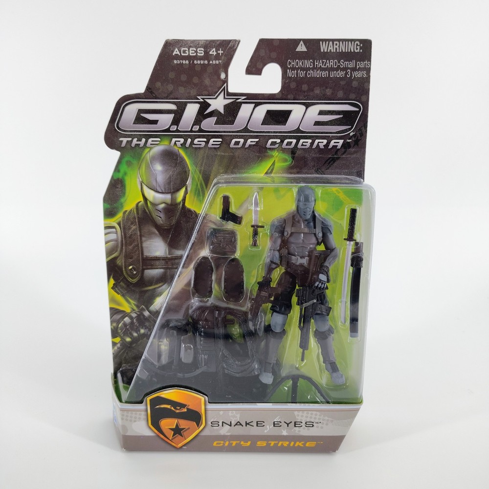 Hasbro G.I. Joe Snake Eyes City Strike Movie: Rise of Cobra Action Figure