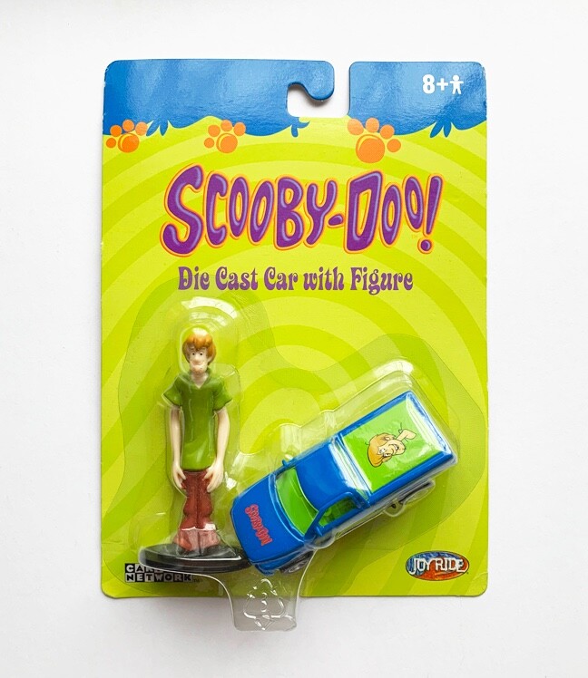 2004 Scooby Doo Diecast Car & Shaggy Action Figure – New In Package! – Joyride