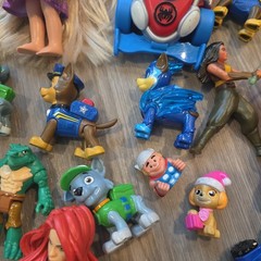 Mixed Lot Of 20 Toys Action Figure Toy Various Brands Heros Vehicle Hero