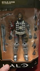 Halo Spartan Collection Emile-A239 Action Figure w/ Shotgun, Knife, Hands