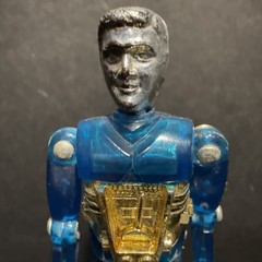 1976 Mego MICRONAUTS Time Traveler Blue Action Figure 3.75″ 1g