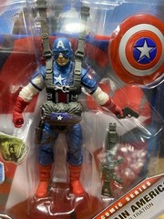 Marvel The Avengers Captain America Aerial Infilltration Mission Figure 2011 New