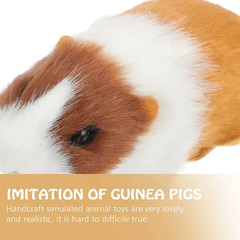 Realistic Hamster Plush Toy Lifelike Soft Stuffed Animal Gift