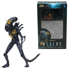 Battle Damage Alien Warrior 1:18 Aliens Action Figure PX Exclusive Hiya Toys