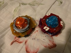 Choz Achilles and Choz Valtryek Pro Series Beyblade Burst Starter Set