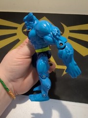 ToyBiz X-Men Battle Ravaged Wolverine 1994 & Mutant Flipping Power Beast 1995
