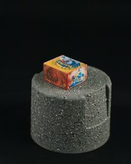 MINIATURE Pokemon First Edition Box Set Accessory for Action Figures/Dollhouse