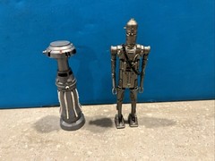 Vintage 1980 Kenner Star Wars Figure FX-7 Medical Droid 2 Lot IG-88