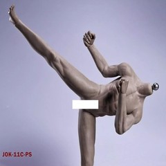 JIAOU DOLL 1/6 Seamless Male Body Doll Male Figure Fit 12″ ForPhicen Hot Toys