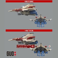 For Studio Series One Starscream Filling Parts Upgrade Kit Accessories GO BETTER