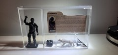 GI JOE Acrylic Display Case-Figure & Accessories (Storm Shadow NOT INC)