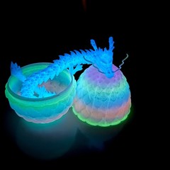 3D Printed Dragon Egg Model,Articulated Animals Figure,Fidget Toys Home Decor