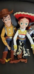 VTG Toy Story Lot Jessie, Woody Pull Sting, Power Blaster Buzz ALL WORKING TALK