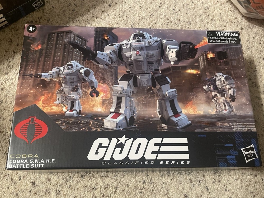 Hasbro G.I. Joe Classified Series #162 Cobra S.N.A.K.E Armor NEW SEALED