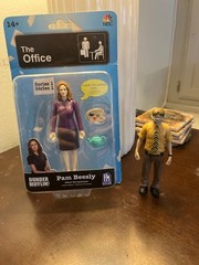 The Office Series 1 Dwight K. Schrute and Pam Beesly Action Figure