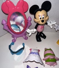 Disney Minnie Mouse & Daisy Duck Bow‑tique Snap N Style Accessories Lot D