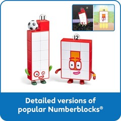 hand2mind Numberblocks Friends Eleven and Twelve Figures, Numbers for Toddler…