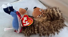 NEW TY Beanie Babies Ash Hedgehog 7″ Plush Stuffed Animal 2017 Sing 2 Toy NWT