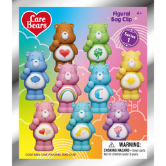 Care Bears Figural Keyring Blind Bag Mystery Pack Squeeze Toy 1 Random Cute New