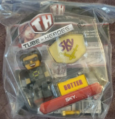 Tube Heroes Sky Butter 3″ Character with Accessories Figure Toy Game Jazwares