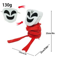 Anime Gangle Plush Doll Stuffed Toy Dual Mask Figure Pillow Collectible Gifts